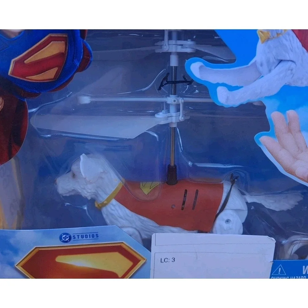 Superman‎ Movie Flying Krypto Dog DC Comics RC Toys Hovering Up in the Sky New